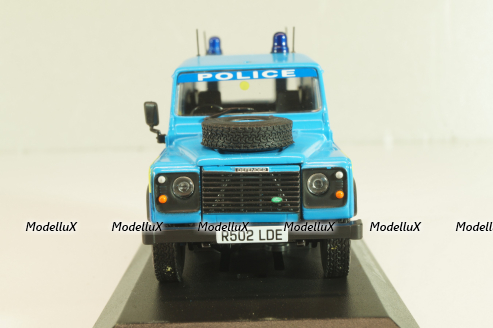 Land Rover Defender 130 Police, blue, Altaya 1:43