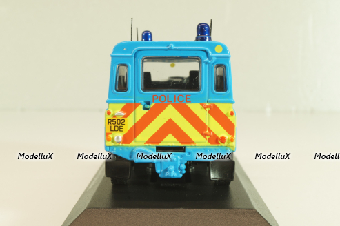 Land Rover Defender 130 Police, blue, Altaya 1:43
