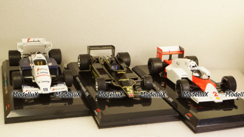 Toleman TG184  Ayrton Senna 1984, LE GRANDI FORMULA 1 №13, 1:24