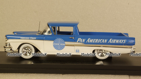 FORD RANCHERO "Pan American Airways" 1958, GC-PAA-002, Goldvarg 1:43