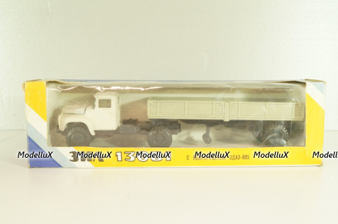 Зил-130В1 с п/п Одаз-885, белый, Декабрь 1991, Электроприбор 1:43