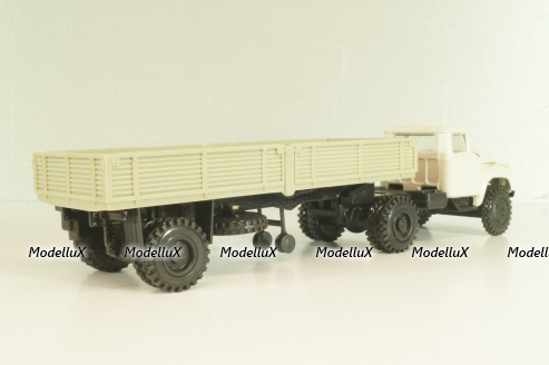 Зил-130В1 с п/п Одаз-885, белый, Декабрь 1991, Электроприбор 1:43