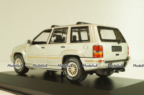 Jeep Grand Cherokee 1995, silver, 940149661, Maxichamps 1:43
