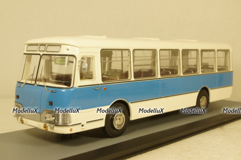 Лиаз-677М бело-синий, DEMPRICE 1:43 