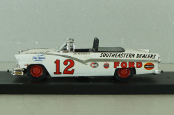 Ford Fairlane 1956, Joe Weatherley, NASCAR, white, 1006, Quartzo 1:43