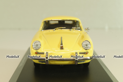 Porsche 356 B Coupe 1961, yellow, 940064300, Maxichamps 1:43