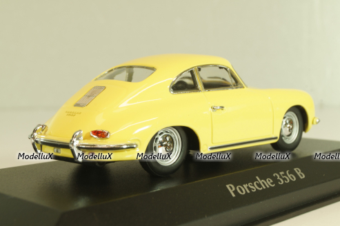 Porsche 356 B Coupe 1961, yellow, 940064300, Maxichamps 1:43