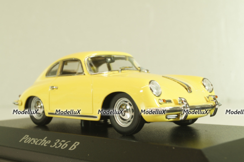 Porsche 356 B Coupe 1961, yellow, 940064300, Maxichamps 1:43