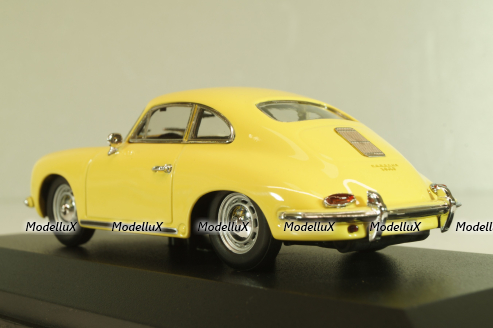 Porsche 356 B Coupe 1961, yellow, 940064300, Maxichamps 1:43