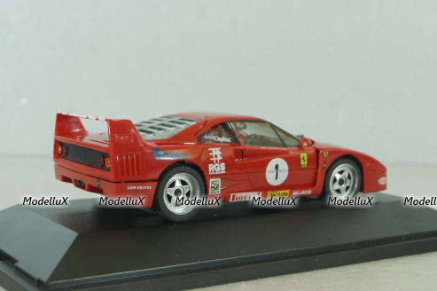 Ferrari F40 challenger GT Superturismo 1992, red, 180556, Herpa 1:43