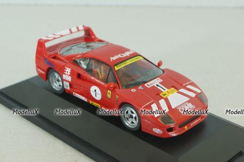 Ferrari F40 challenger GT Superturismo 1992, red, 180556, Herpa 1:43