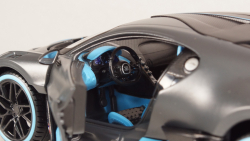 Bugatti Divo 2019, matt-grey/blue, 31526, Maisto 1:24