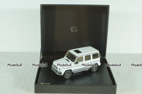 Mercedes AMG G63 2019 White, ALM420803, Almost Real 1:43