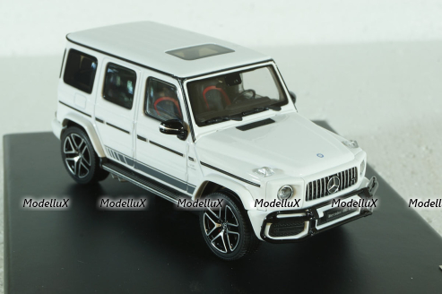 Mercedes AMG G63 2019 White, ALM420803, Almost Real 1:43