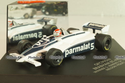 Brabham BT-49C #5 winner S.Marino GP 1981, Nelson Piquet, QFC99049, Quartzo 1:43