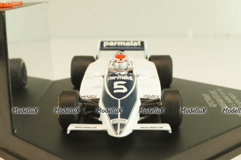 Brabham BT-49C #5 winner S.Marino GP 1981, Nelson Piquet, QFC99049, Quartzo 1:43