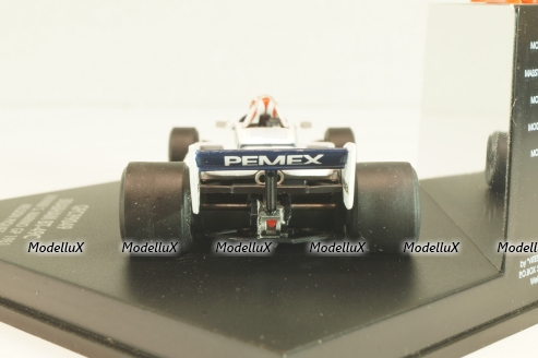 Brabham BT-49C #5 winner S.Marino GP 1981, Nelson Piquet, QFC99049, Quartzo 1:43
