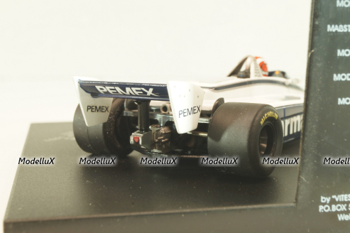 Brabham BT-49C #5 winner S.Marino GP 1981, Nelson Piquet, QFC99049, Quartzo 1:43