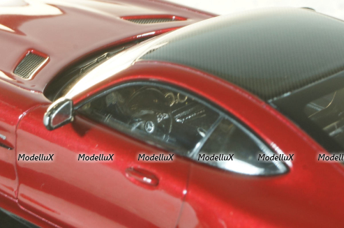 Mercedes AMG GT R 2017, Metal Red, ALM420703, Almost Real 1:43