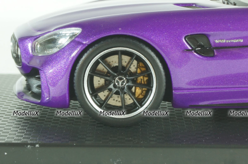 Mercedes AMG GT R 2017, sky purple, ALM420701, Almost Real 1:43