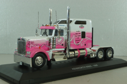 Kenworth W900 6x4 1998, pink, Truck Tuning Collection #15, Hachette 1:43