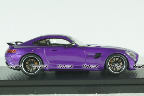 Mercedes AMG GT R 2017, sky purple, ALM420701, Almost Real 1:43