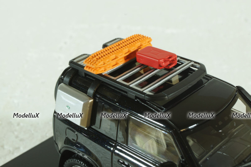 Land Rover Defender 90, 2020, Santorini Black, ALM410708, Almost Real 1:43