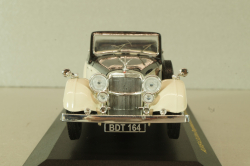 Alvis 4.3 Litre Drophead Convertible 1938, white/black, MUS065, IXOMuseum 1:43