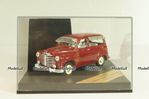 Renault Colorale Savane 1959, dark red, 067C, Vitesse 1:43