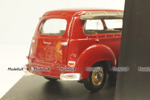 Renault Colorale Savane 1959, dark red, 067C, Vitesse 1:43
