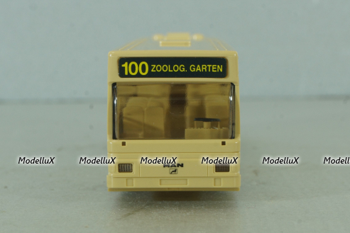 MAN NL 202, city bus, beige, Wiking 1:87