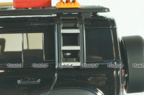 Land Rover Defender 110, 2020, Santorini Black, ALM410808, Almost Real 1:43