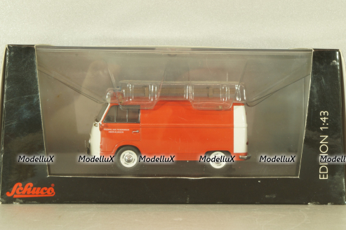 Ford Taunus Transit FK 1000 bus Feuerwehr Ober-Klingen 1965, 03199, Schuco 1:43