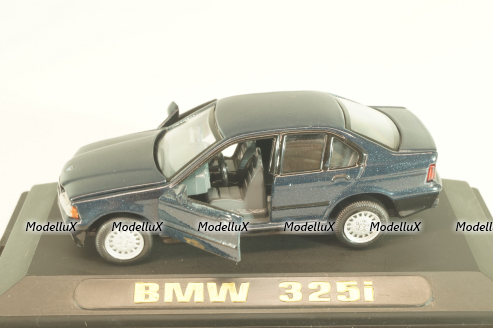 BMW 325i sedan (E36) 1991, dark blue, Yat ming 1:43