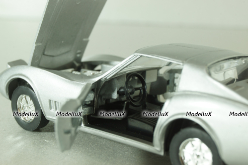 Chevrolet Corvette (C3) 1968 , silver, 1818, Marklin 1:43