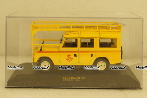 Land Rover 109 Correos 1980, yellow,  Altaya 1:43 Уценка!