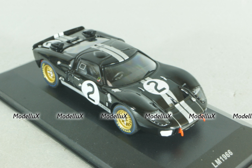 Ford GT40 MK II #2 B.McLaren/C.Amon winner Le Mans , LM1966, IXO 1:43