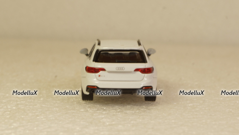 Audi RS4 Avant 2018 white metallic, 870018214, Minichamps 1:87