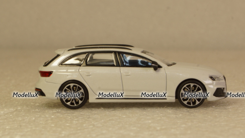 Audi RS4 Avant 2018 white metallic, 870018214, Minichamps 1:87