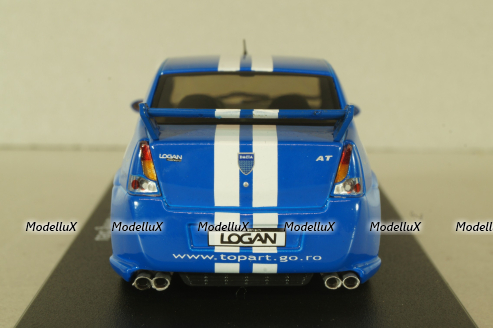 Renault Logan tunning 2006, blue, 101093, Eligor 1:43