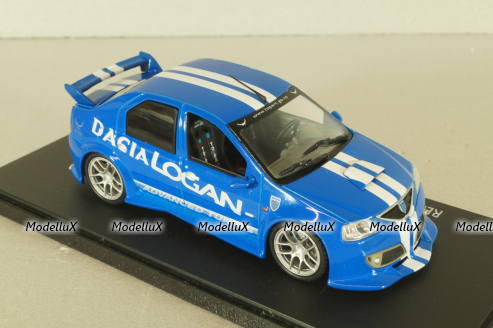Renault Logan tunning 2006, blue, 101093, Eligor 1:43