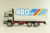 Iveco 190-48 Turbostar truck "480 HP" 1992, silver, Camiones y Autobuses #91, Altaya 1:43