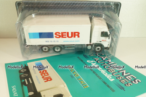 Volvo FH12 truck "Seur" 2001, white, Camiones y Autobuses #85, Altaya 1:43