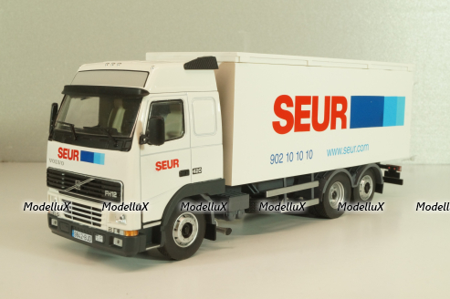 Volvo FH12 truck "Seur" 2001, white, Camiones y Autobuses #85, Altaya 1:43