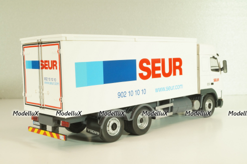 Volvo FH12 truck "Seur" 2001, white, Camiones y Autobuses #85, Altaya 1:43