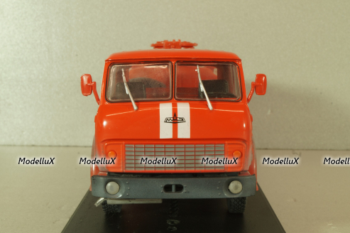 АЦ-8-5334, пожарный на шасси Маз-5334, со следами эксплуатации, Model43 1:43