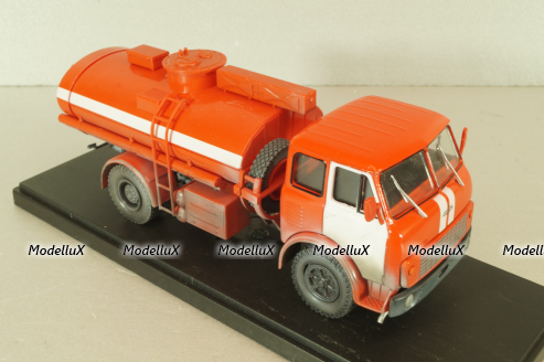 АЦ-8-5334, пожарный на шасси Маз-5334, со следами эксплуатации, Model43 1:43