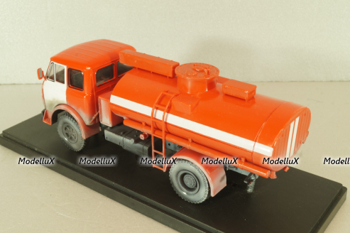 АЦ-8-5334, пожарный на шасси Маз-5334, со следами эксплуатации, Model43 1:43