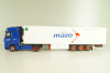 Mercedes-Benz Actros MP 4 truck with semi-trailer "Mazo" 1988, blue/white, Camiones y Autobuses #96, Altaya 1:43