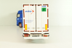 Mercedes-Benz Actros MP 4 truck with semi-trailer "Mazo" 1988, blue/white, Camiones y Autobuses #96, Altaya 1:43